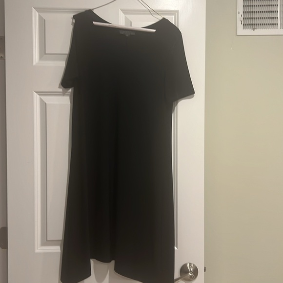 Cold Shoulder A-Line Dress - Picture 2 of 2